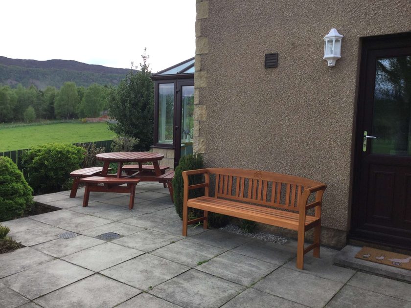 Outside seating area